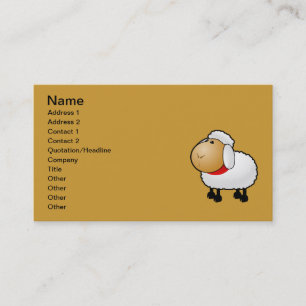 54-vrij-cartoon-schaap-Clipart-illustratie Visitekaartje