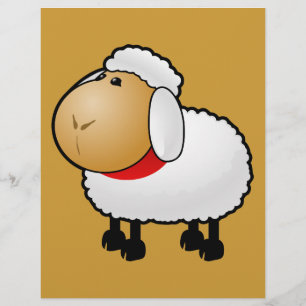 54-vrije-Cartoon-Schapen-Clipart-Illustratie Flyer