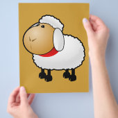 54-vrije-Cartoon-Schapen-Clipart-Illustratie Flyer (Hand)