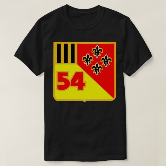 54e artilleriegroep wo Txt X T-shirt (Design voorkant)