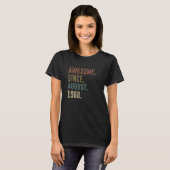 54e geboortedag Geweldige sinds augustus 1968 T-shirt (Voorkant volledig)