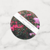 54e huwelijk confetti (Kleine voorkant)