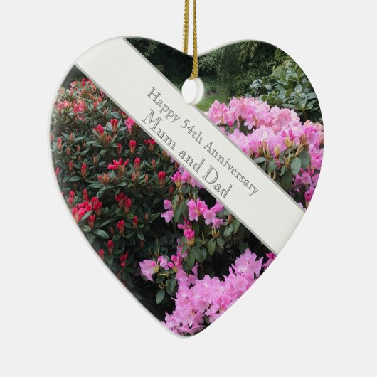 54e huwelijk keramisch ornament (Rechts)