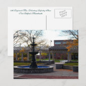 54e regimentmassa. Vrijwillig Briefkaart van infan (Voorkant / Achterkant)