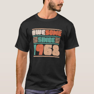 54e verjaardag 54 jaar oud Geweldige sinds 1968 T-shirt