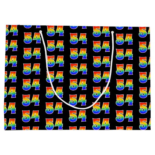 54e verjaardag: Fun Rainbow Event nummer 54 Patroo Groot Cadeauzakje (Achterkant)