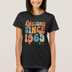 54e verjaardag Geweldige sinds 1969 54 jaar oude b T-shirt