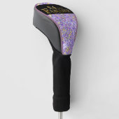 54e verjaardag golfheadcover (Schuin)