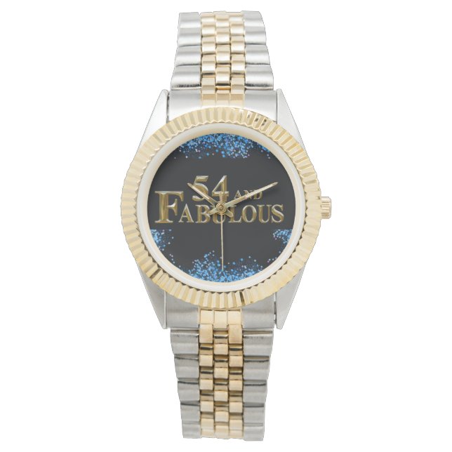 54e verjaardag horloge (Voorkant)