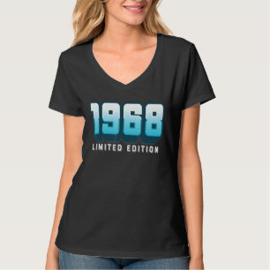 54e verjaardag Mannen dames 54 jaar 1968 1 T-shirt