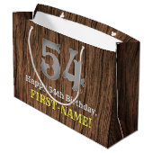 54ste verjaardag: Country Western geïnspireerd uit Groot Cadeauzakje (Achterkant Gekanteld)