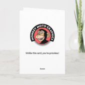 54ste verjaardag Kaart voor vrouwen (Achterkant)