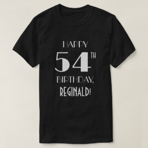54ste verjaardagsfeestje - Art Deco geïnspireerd l T-shirt