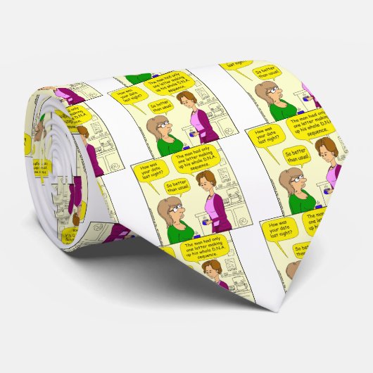 552 cartoon uit de DNA-sequentie met één letter Stropdas (Opgerold)