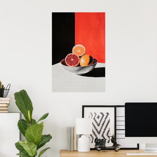 553 Stilleven Poster (Thuiskantoor)