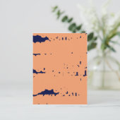 5556 abstracte kunst briefkaart (Staand voorkant)