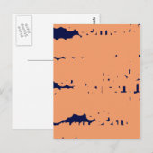 5556 abstracte kunst briefkaart (Voorkant / Achterkant)