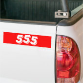 555 BUMPERSTICKER (Op Truck)