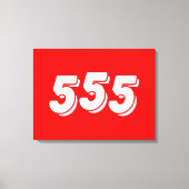 555 CANVAS AFDRUK (Voorkant)
