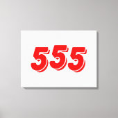 555 CANVAS AFDRUK (Voorkant)