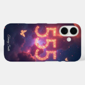 555 Engel Nummer Manifestatie – Omhels Verandering Case-Mate iPhone Case (Achterkant (horizontaal))