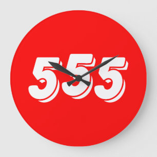 555 GROTE KLOK