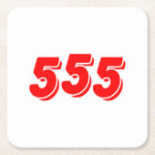 555 KARTONNEN ONDERZETTERS (Voorkant)