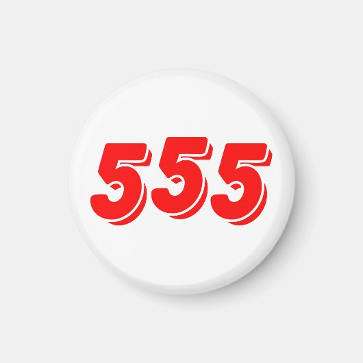 555 MAGNEET (Voorkant)