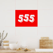 555 POSTER (Keuken)
