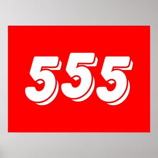 555 POSTER (Voorkant)