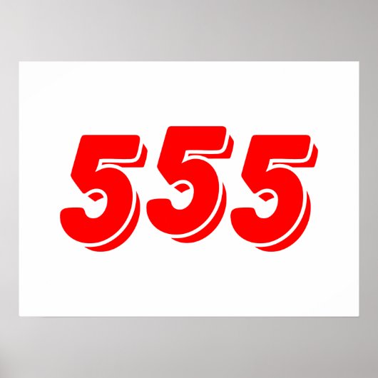 555 POSTER (Voorkant)