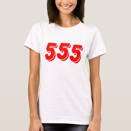 555 T-SHIRT (Voorkant)