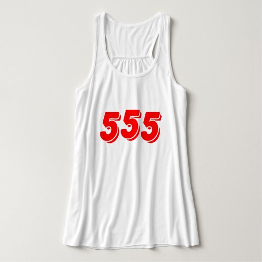 555 TANKTOP (Design voorkant)