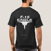 555 TFS High Tech Eagle - (donkere kleur) T-shirt (Achterkant)