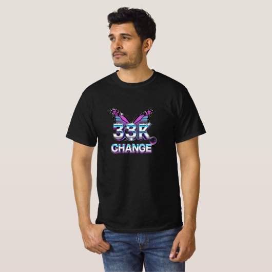 555 Wijziging T-shirt (Voorkant volledig)