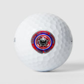 555e werktuigkundige brigade "Triple Nickel" Golfballen (Voorkant)