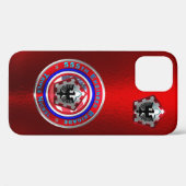 555th Brigade Genie “Triple Nickel” Case-Mate iPhone Case (Achterkant (horizontaal))
