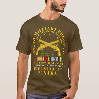 555th Militaire Politie Co 193rd IN BDE Ft Lee w S T-shirt