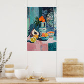 556 Stilleven Poster (Keuken)