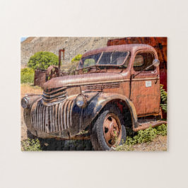 5592- Rusty Old Truck Puzzel