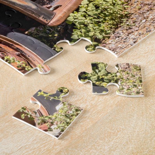 5592- Rusty Old Truck Puzzel Legpuzzel (Zijkant)