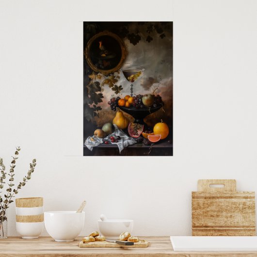 559 Stilleven Poster (Keuken)