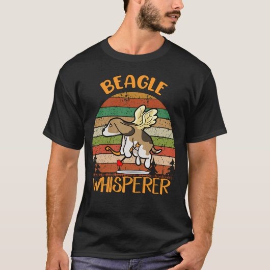 55 Beagle Whisperer T-shirt (Voorkant)