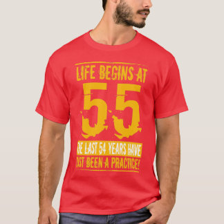 55 Birthday Man T-shirt