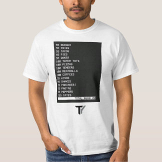 55 Burgers 55 Frietjes Grap T-Shirt