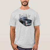 "55 Chevy BelAir Custom T-SHIRT (Voorkant)