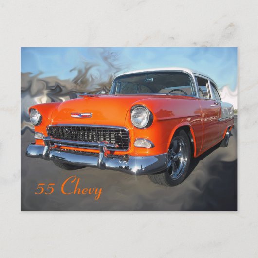55 Chevy Briefkaart (Voorkant)