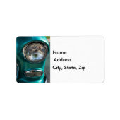 55 Chevy Headlight Etiket (Voorkant)