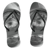 55 Chevy Headlight Grayscale Teenslippers (Voetbed)