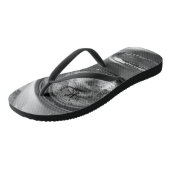 55 Chevy Headlight Grayscale Teenslippers (Schuin)